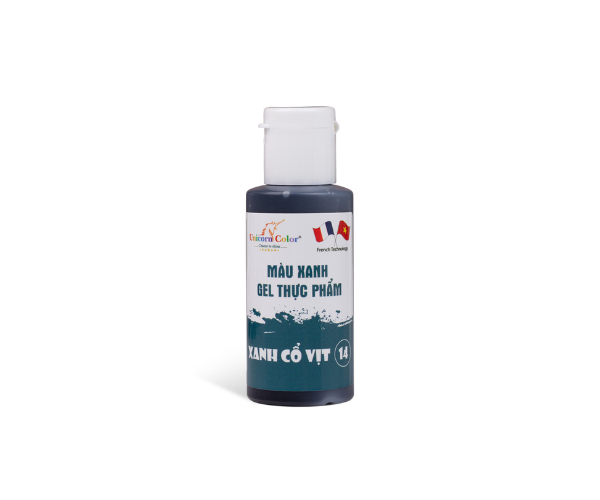 Màu Xanh Cổ Vịt Gel Thực Phẩm 28g
